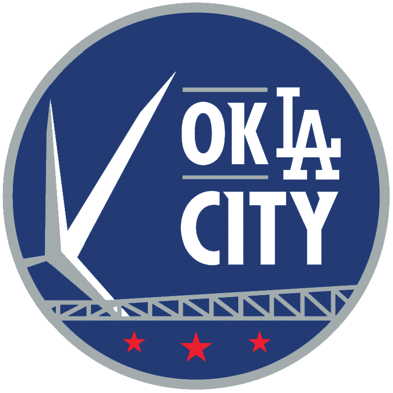 Oklahoma City Dodgers 2015-Pres Alternate Logo iron on paper